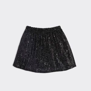 Vineyard Vines Girls Sequin Swing Skirt, Size Large